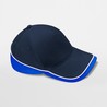 Cap - mod. B171:French Navy, 100% cotton, Bright Royal, One Size